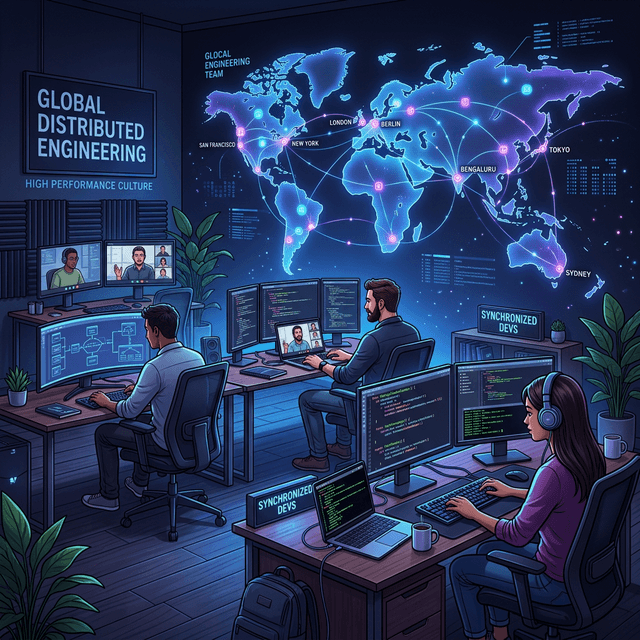 Building High-Performance Distributed Engineering Teams